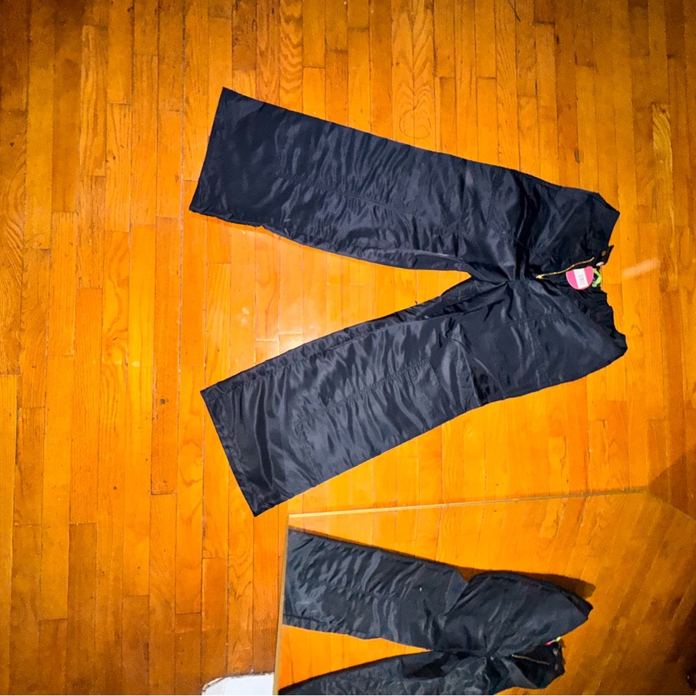 Cult Gaia Black Wide-Leg Pants